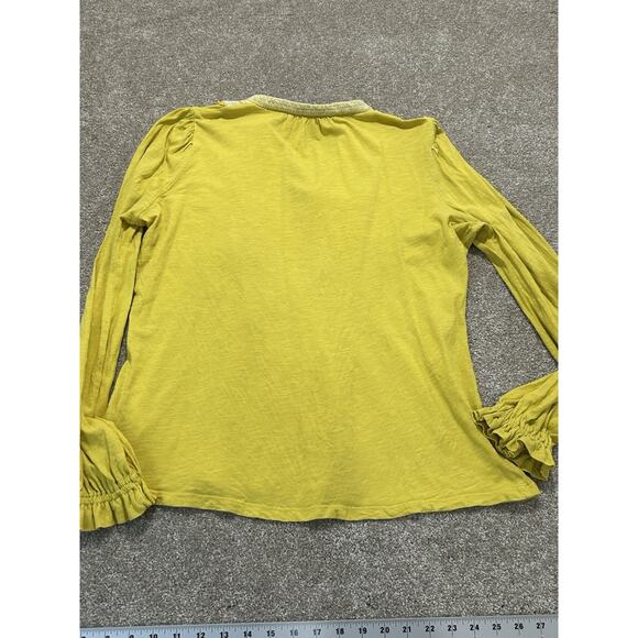 Boden US size 12 Embroidered Yellow Top - Picture 8 of 8